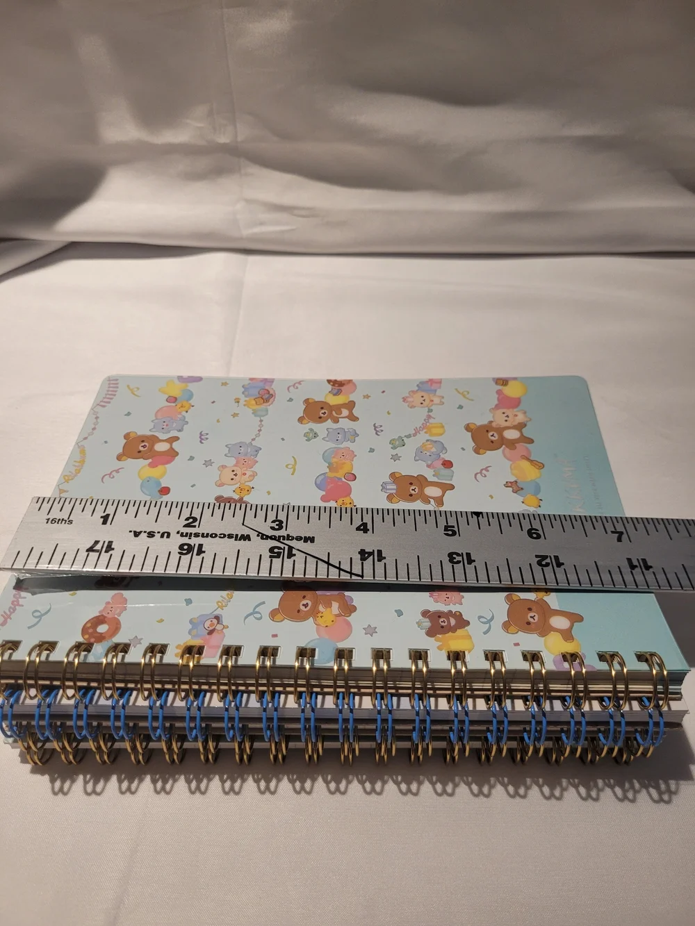Lot of 4 Authentic San-X Rilakkuma B6 Spiral Notebooks Kawaii Stationery
